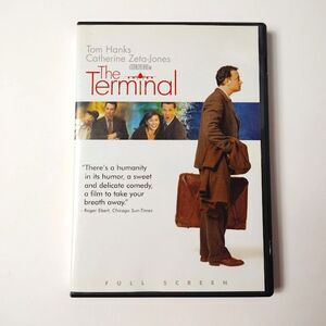 The Terminal DVD Movie PG 13 Comedy Drama Tom Hanks Catherine Zeta Jones